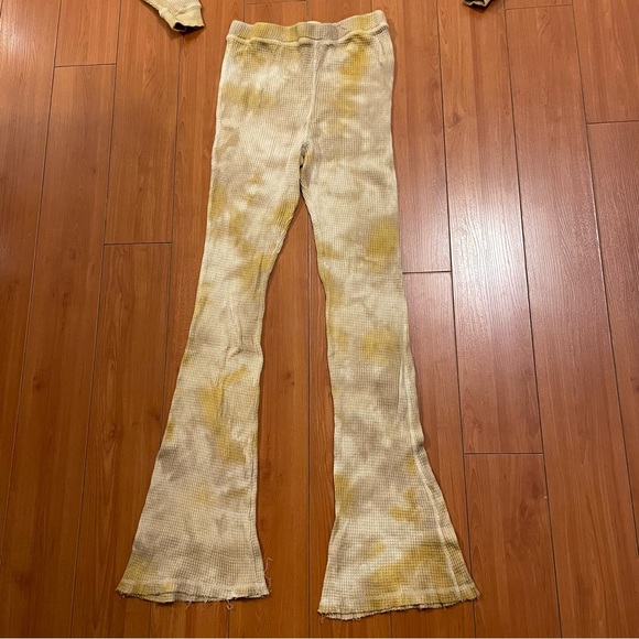 Wild Fable Target Flare Pants Yellow Medium - Picture 1 of 2